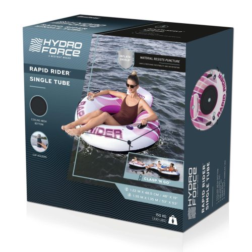 Bestway Hydro Force Rapid Rider 43953 Felfújható Fotel Háttámlával 135 cm