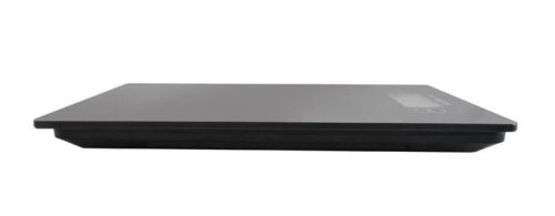 Digitális lapos konyhai mérleg, fekete