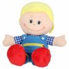 Fiú rongybaba plüssfigura, oktató játék öltözködés tanulásához, 3+