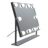 LED sminktükör 10 izzóval, 3 fényszínnel, érintőpanellel, fehér