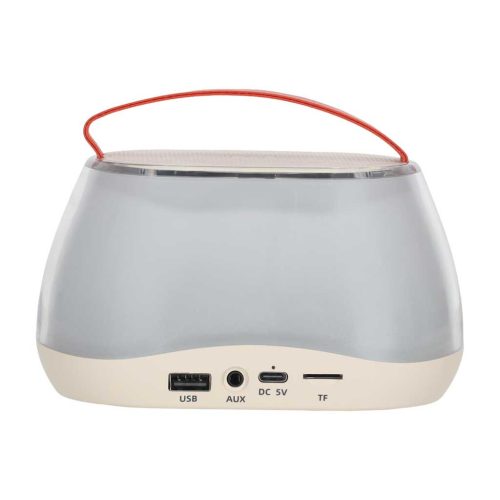 Karaoke szett Bluetooth hangszóró LED RGB 2 mikrofon USB