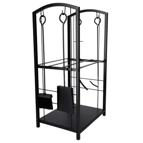 Kandalló fa állvány fém kandalló kiegészítők