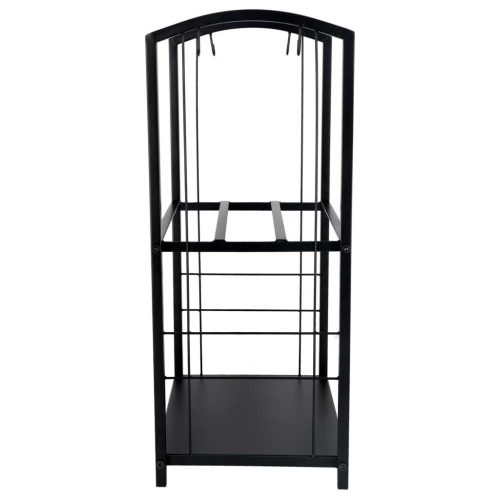 Kandalló fa állvány fém kandalló kiegészítők