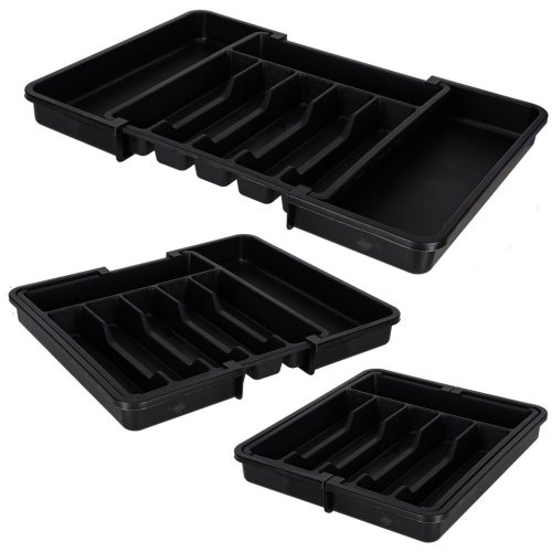 Evőeszköz fiók szervező kihúzható állítható