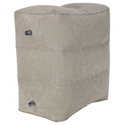 Felfújható lábtartó, turisztikai puff, 3 magasság