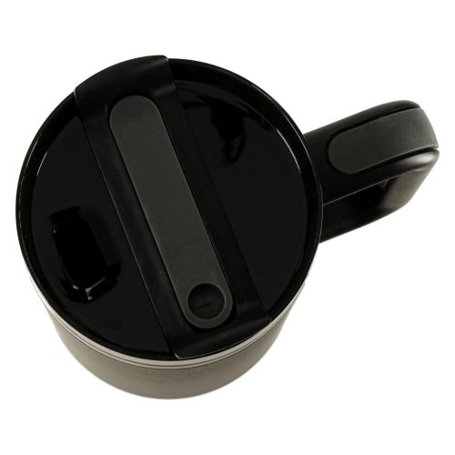 Termikus bögre szívószállal és fogantyúval termosz 1200ml fekete