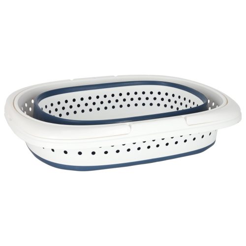 Mosókosár összecsukható szilikon nagy kosár 32L