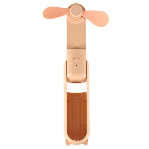 Asztali ventilátor mini kézi összecsukható ventilátor hordozható USB rózsaszínű