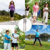 Nordic walking botok összecsukható 2 db piros