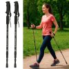 Nordic walking botok összecsukható 2 db fekete