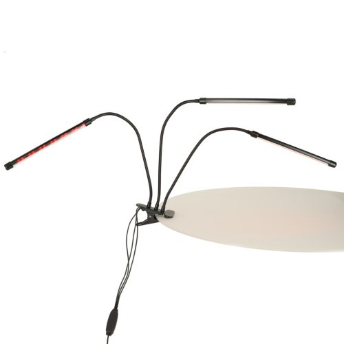 LED növény növekedési lámpa panel 3 izzó