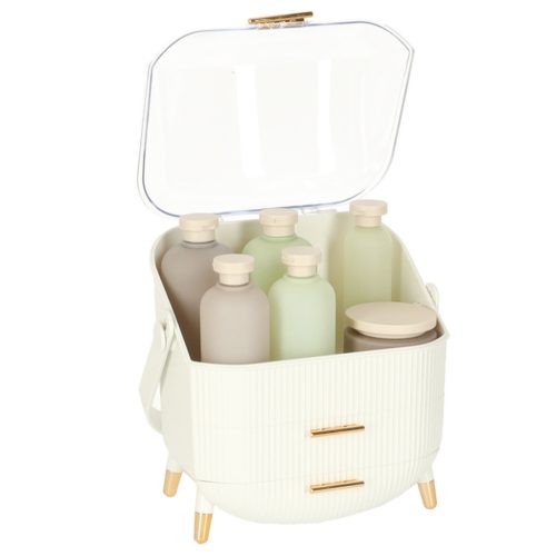 Casket kozmetikai szervezőszekrény fehér