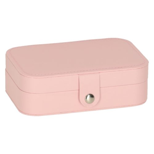 Koporsó ékszerdoboz szervező rózsaszín