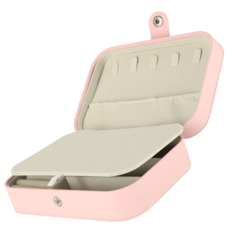 Koporsó ékszerdoboz szervező rózsaszín