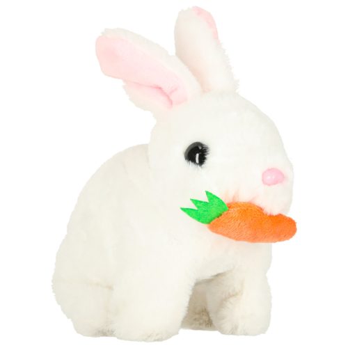 Répa nyuszi nyúl plüss sétál mozog mozog füleket