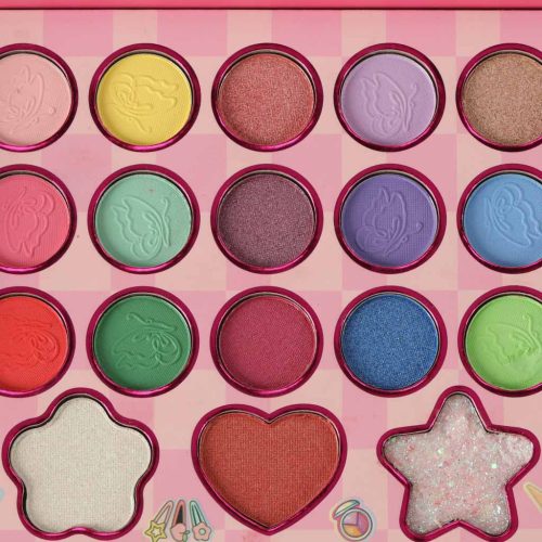 Smink és köröm készlet kozmetikumok smink kozmetikumok árnyékok lakkok fiókok sellő