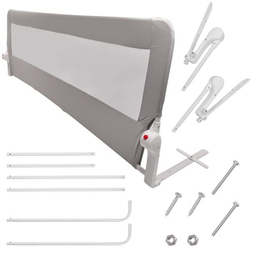 Védő ágyrács nyílás 200 cm szürke