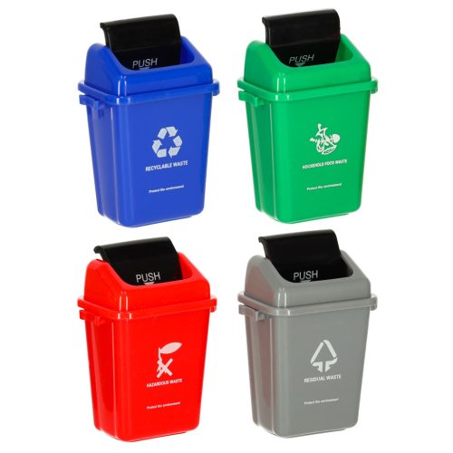 Oktatási ügyességi játék hulladékszegregációs tanulás EKO + 108 kártya