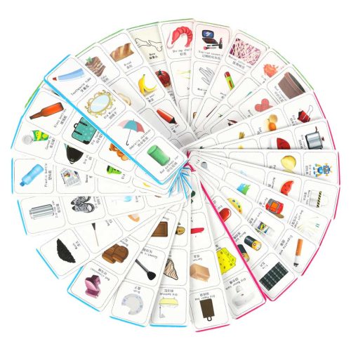 Oktatási ügyességi játék hulladékszegregációs tanulás EKO + 108 kártya