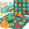 Puzzle társasjáték labirintus akadálypálya 28 el.