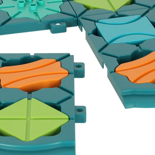Puzzle társasjáték labirintus akadálypálya 28 el.
