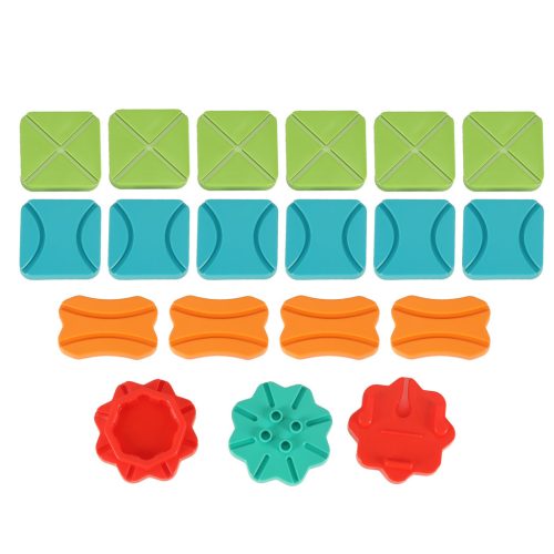 Puzzle társasjáték labirintus akadálypálya 28 el.