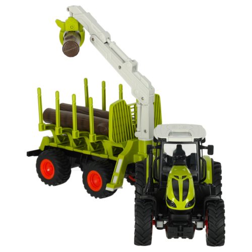 RC mezőgazdasági traktor összeköttetéssel 2.4G 3.7V 500mAh