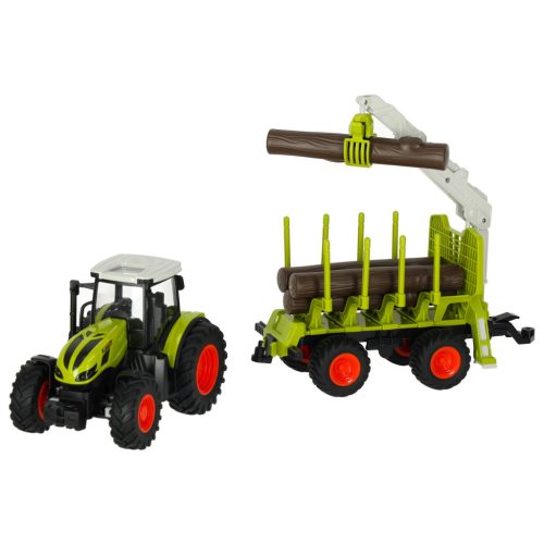 RC mezőgazdasági traktor összeköttetéssel 2.4G 3.7V 500mAh