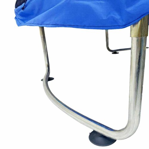 Gyermek trambulin kerti labda háló kosárlabda 150cm kék