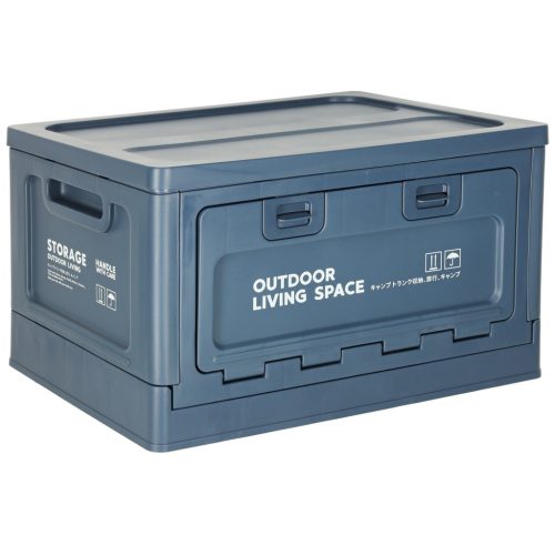 Poggyász szervező kemping doboz tengerészkék