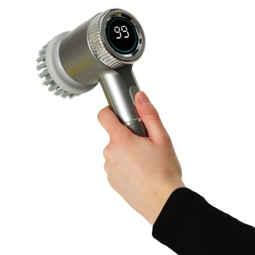 Elektromos tisztító kefe 5in1 fürdőszoba padló fugázó medence LED