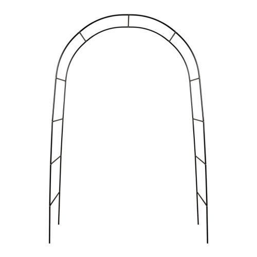 Kerti pergola ívtartó rózsákhoz virágokhoz borostyán kúszónövényekhez fém 240 x 140 cm