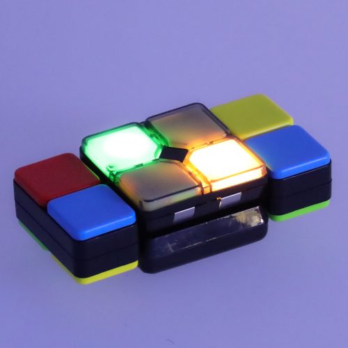 LED puzzle kocka árkád játék
