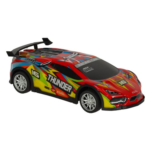 RC sportautó piros