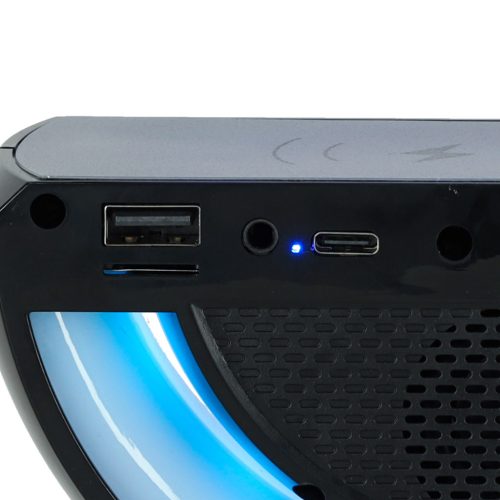 RGB LED töltőfény indukciós rádió