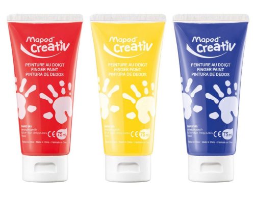 Ujjfestékek tokban Kreatív