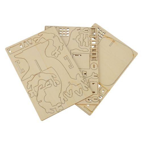 Faház kreatív játék gyerekeknek