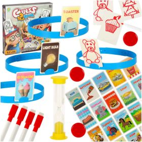   Ki vagyok én! Találd ki a rajzot Családi társasjáték gyerekeknek