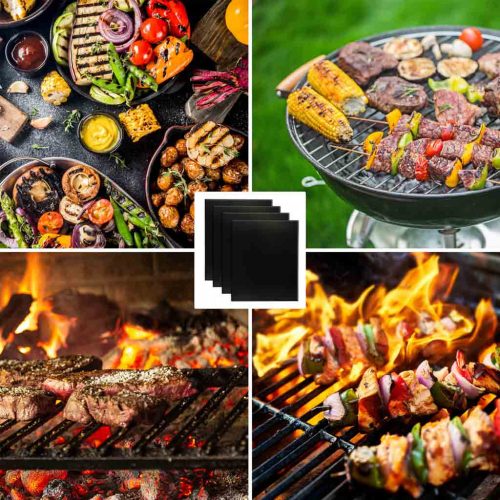 Teflonszőnyeg sütőgrillhez 33x40cm 4db.