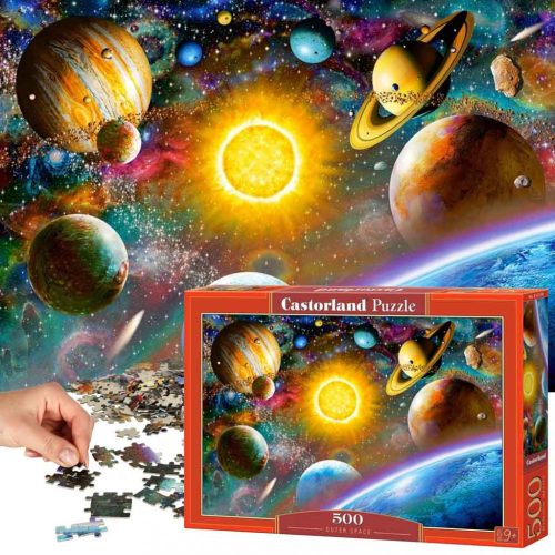 CASTORLAND Puzzle 500el. Külső űr