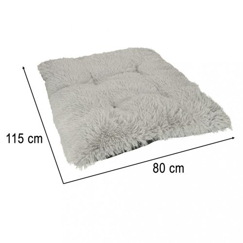 Kutyafekhely szőnyeg XXL szürke 110x75cm