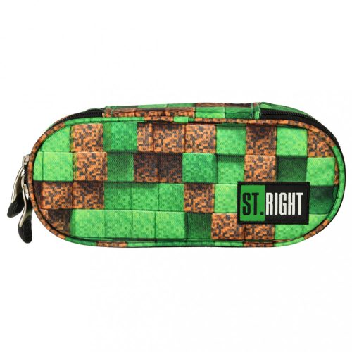 Párnázott tasakos tolltartó pánttal Pixel Cubes