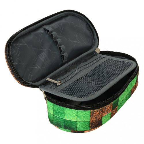 Párnázott tasakos tolltartó pánttal Pixel Cubes