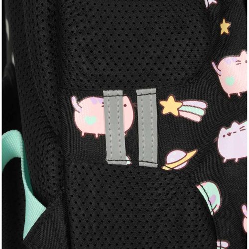 4 rekeszes iskolai hátizsák 16 inch Pusheen Pastel