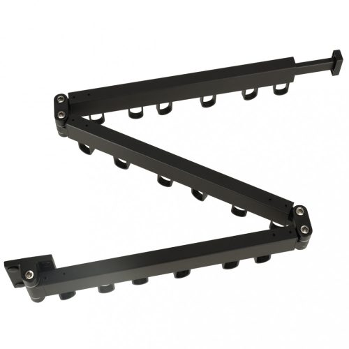 Teleszkópos hosszabbító falikar 114cm fekete