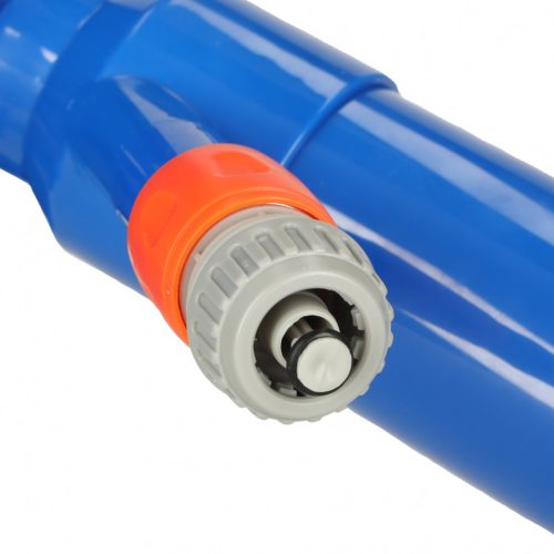 Medenceporszívó, tisztító készlet, újrahasználható zsákkal, Ikonka, kék