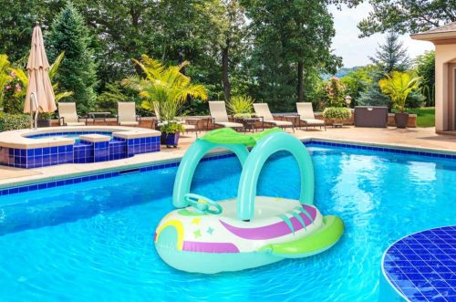 BESTWAY 34149 Felfújható ponton autó kormánykerékkel