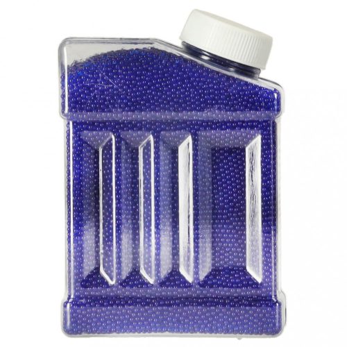 Hidrogél vízgél golyók virágpisztolyhoz kék 250g 50,000db. 7-8mm