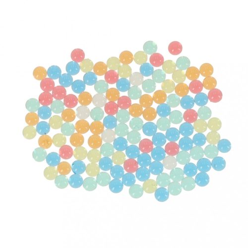 Többszínű 250g 50,000db hidrogél virágpisztoly gyöngyök. 7-8mm