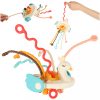 Montessori szenzoros csipegető játék babáknak hattyú